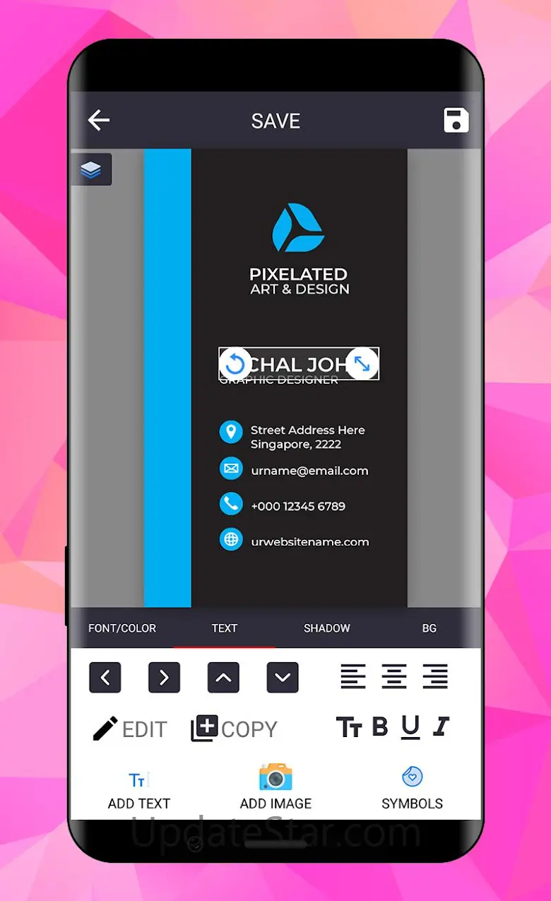 Ultimate Business Card Maker 1.3.5