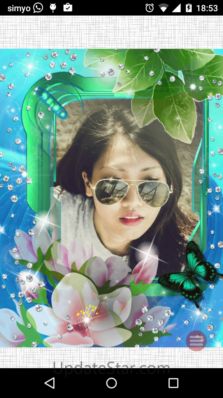 Floral photo Frames 16.1