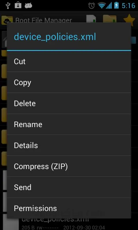 Root File Manager 1.1.0