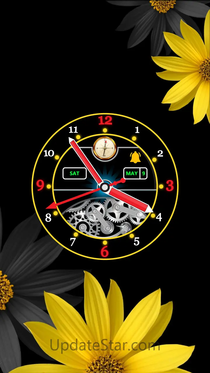 Analog Clock Live Wallpaper 3D 36.1