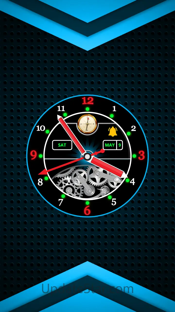 Analog Clock Live Wallpaper 3D 36.1