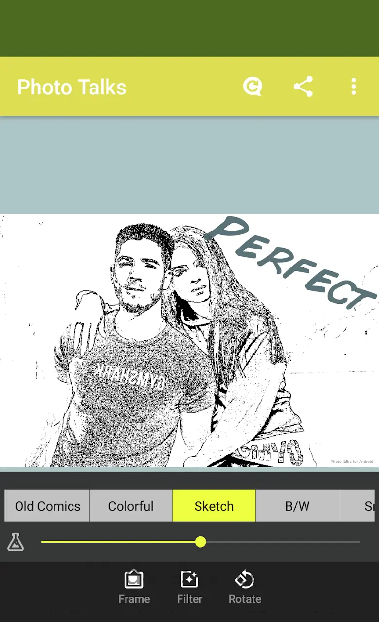 Photo talks: speech bubbles 4.21