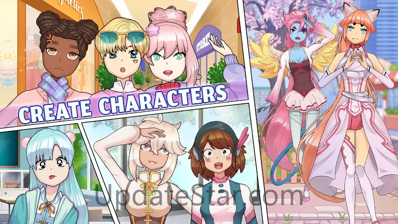 Anime Moe Girls Dress Up Games 1.2