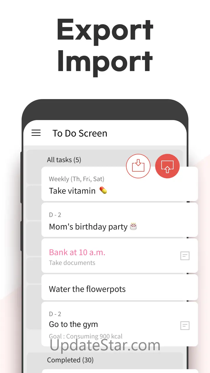 To Do Screen - Task 2.7.5