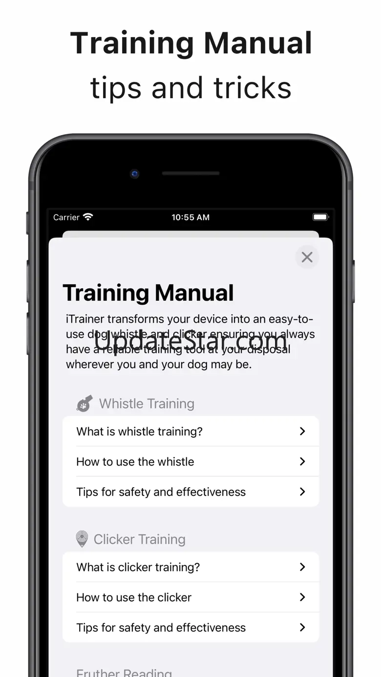 iTrainer Dog Whistle & Clicker 9.3