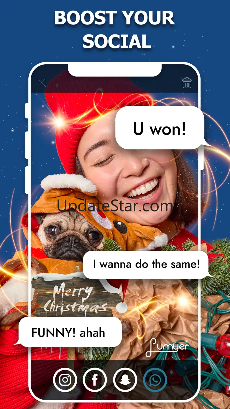 Lumyer: Christmas Photo Editor 200.0.43