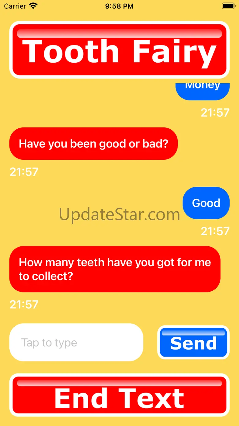 Call Tooth Fairy Voicemail 3.8