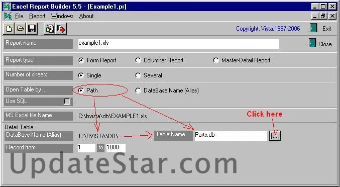 Excel Report Builder 6.0