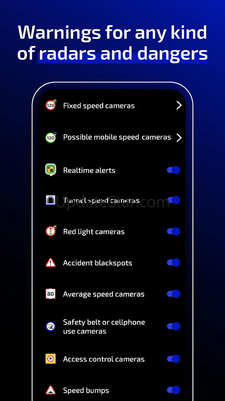 Radarbot Speed Camera Detector 9.18.23