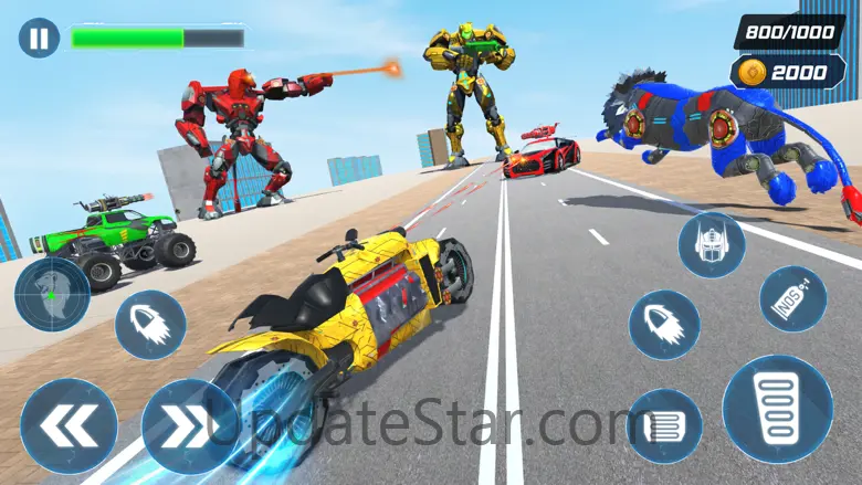 Lion Robot Superhero Battle 4.2