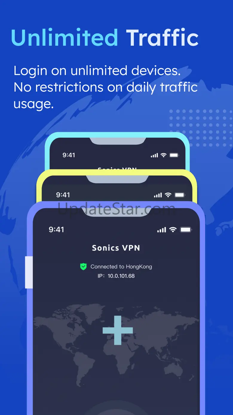 Sonics VPN: Fast & Private 4.1