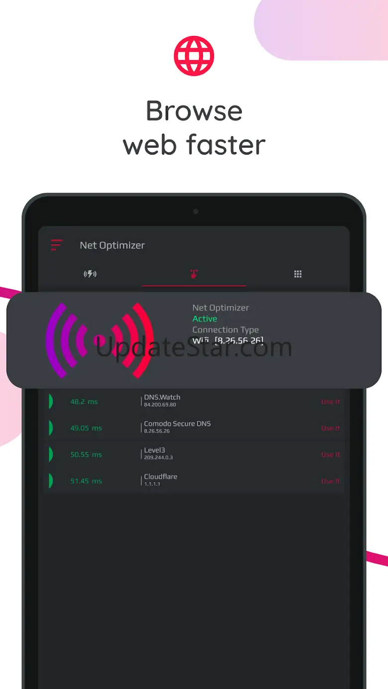 Net Optimizer: Optimize Ping 1386-1r