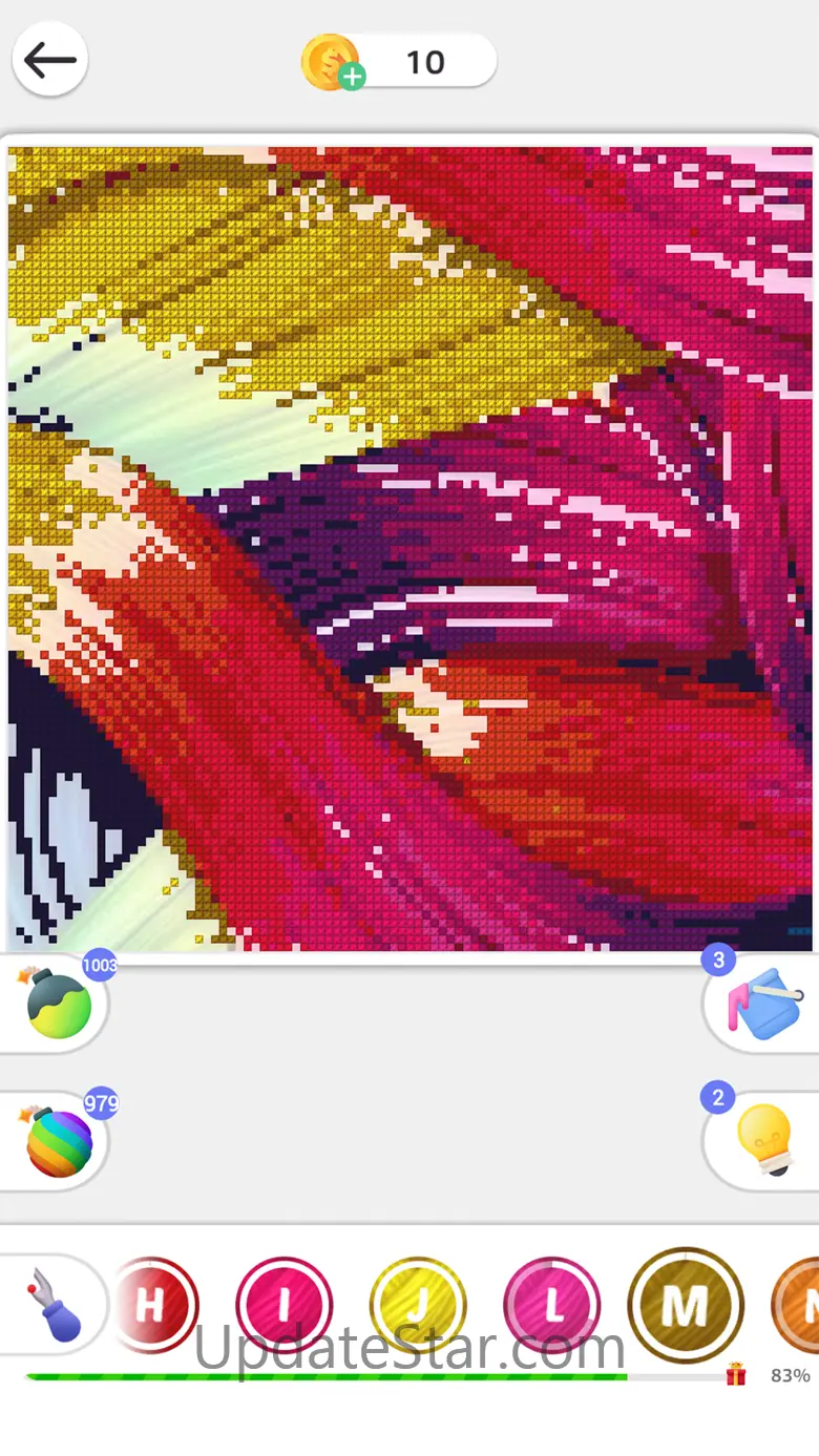 Cross Stitch: Color by Letters 1100346