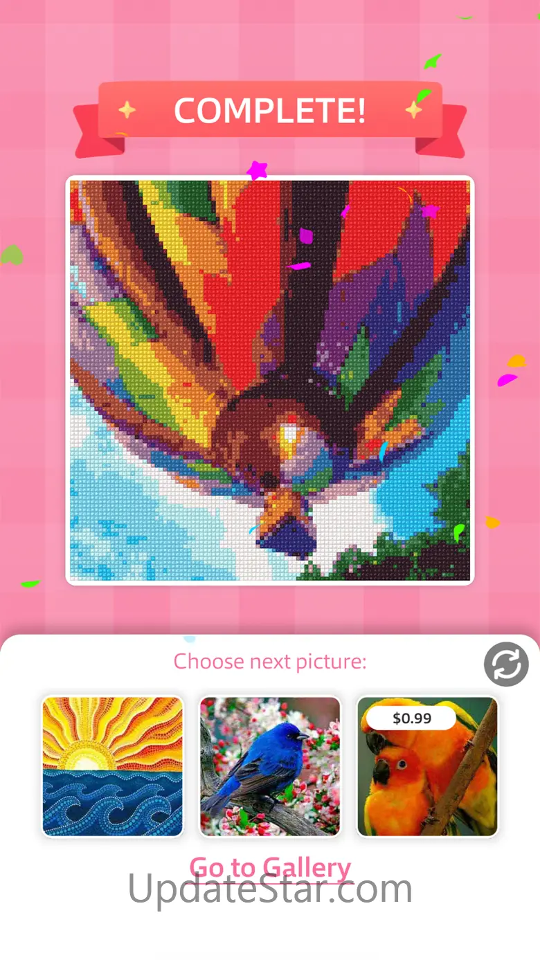 Cross Stitch: Color by Letters 1100346