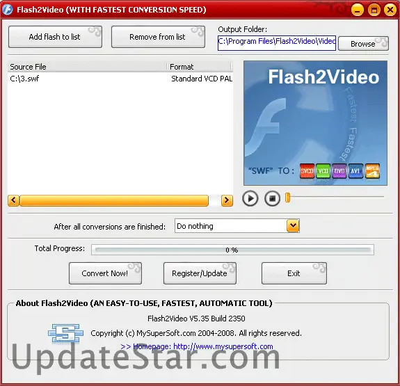 Flash2Video 5.36