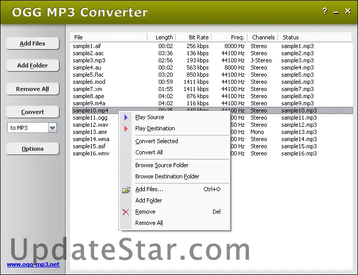 OGG MP3 Converter 4.3.1057