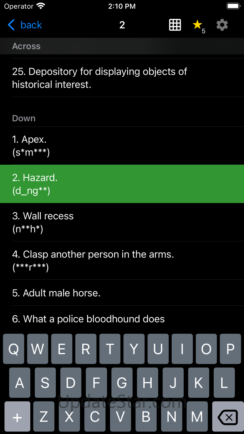 English Crosswords Puzzle Game 1.5.8