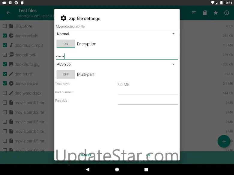 Easy Unrar, Unzip & Zip 4.3