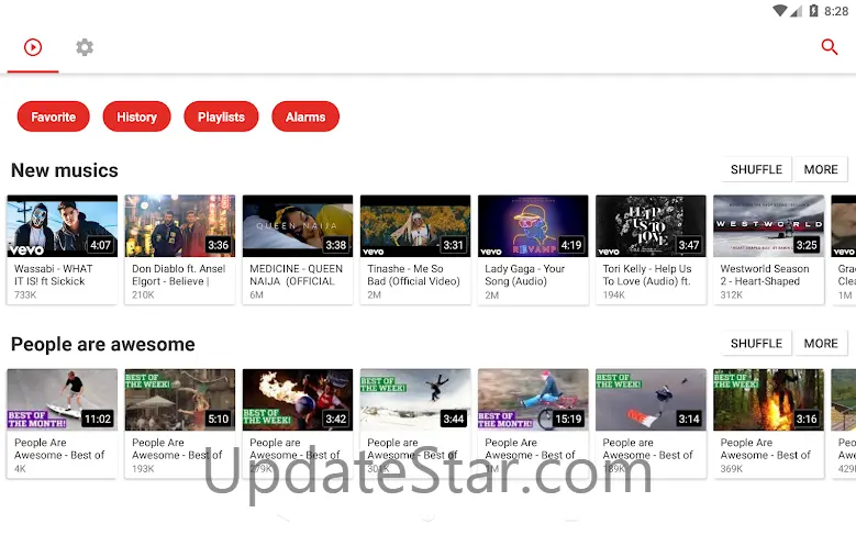 TuBee: Music and video popup