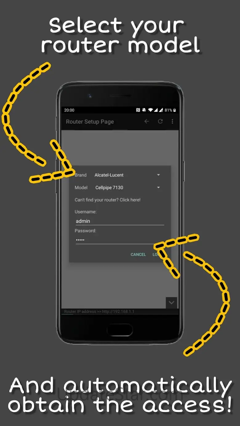Router Setup Page 6.0