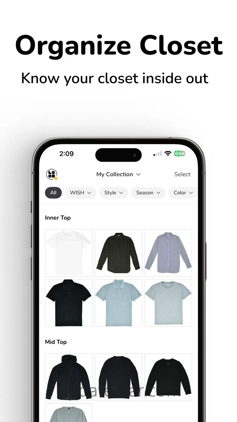 My Closet Organizer Lookscope 1.18.12
