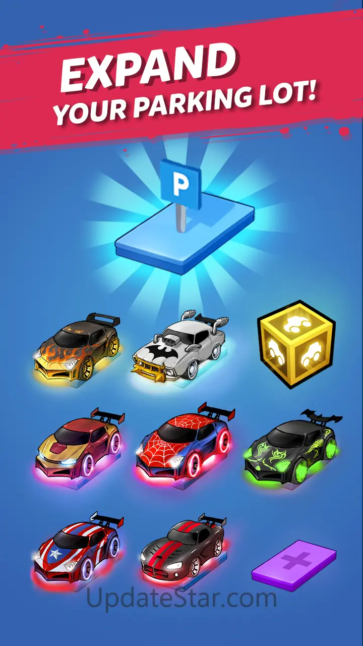 Merge Neon Car: Idle Car Merge 2.49.00