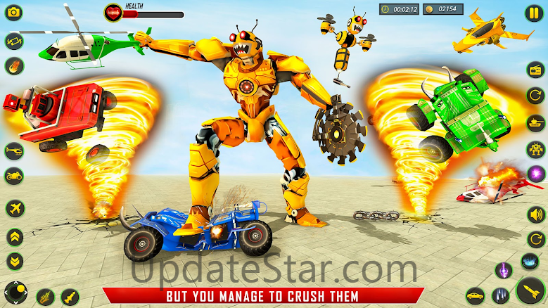 Bee Robot Car Transform Games 2.0