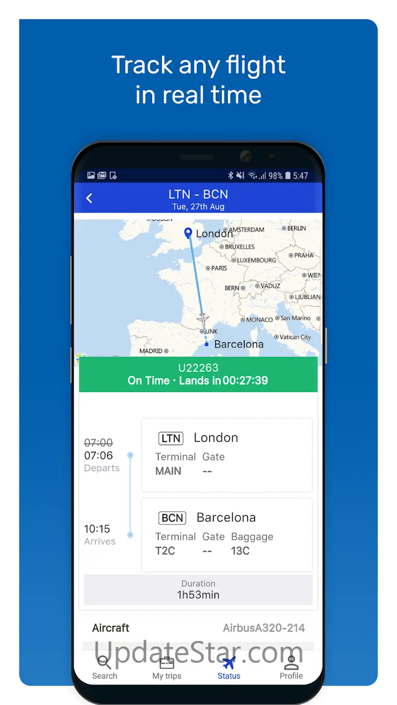 eDreams: Book cheap flights 4.378