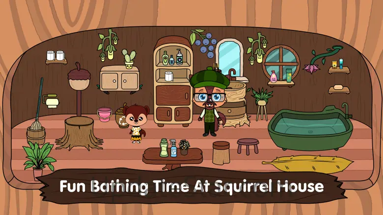 Squirrel Games: My Animal Town 3.8