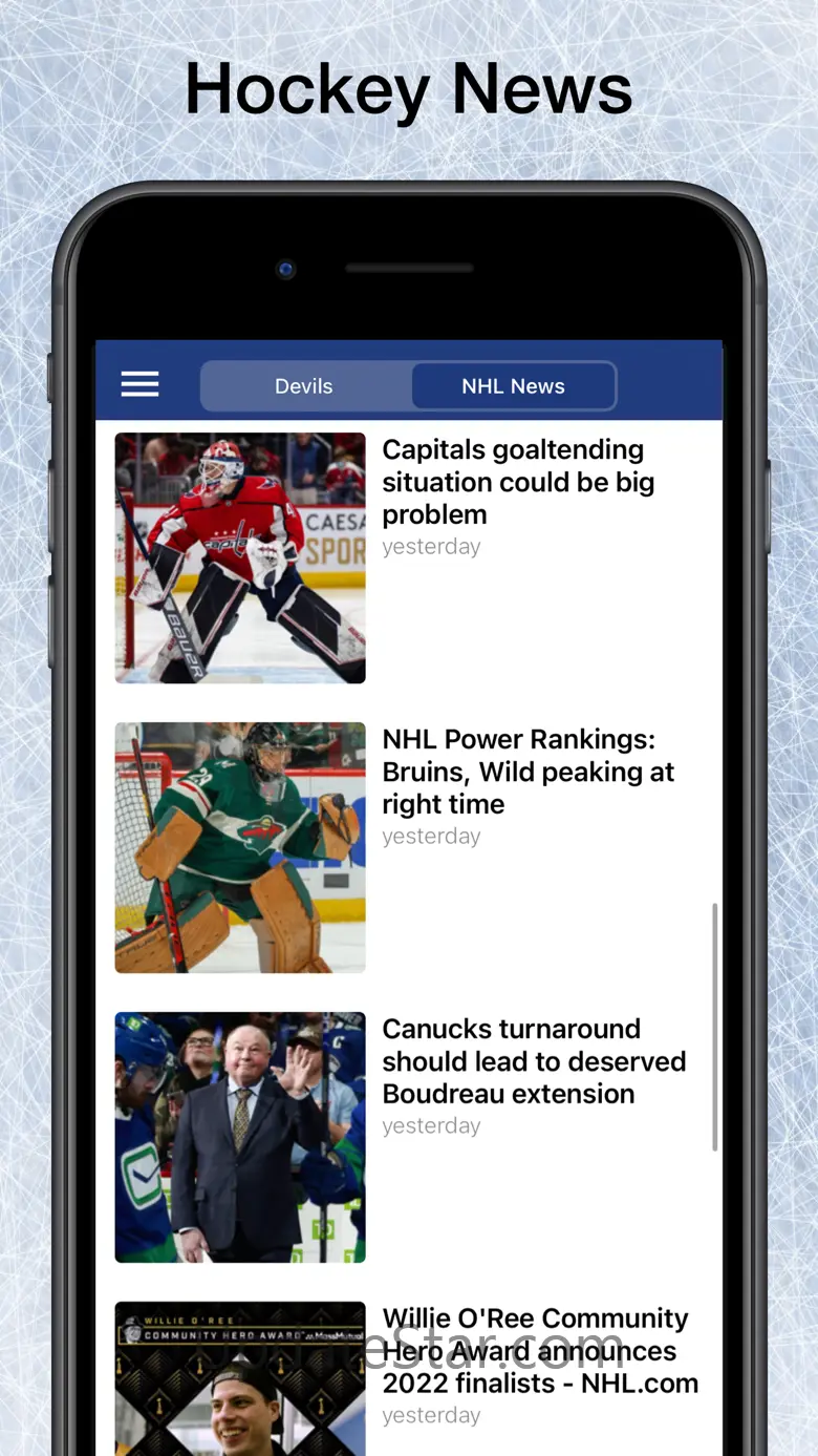 Scores App: For NHL Hockey 6.5
