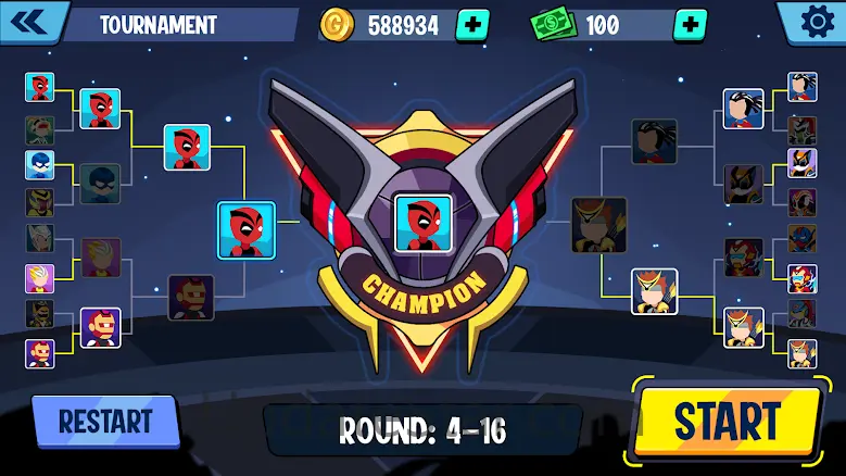 Stickman Heroes: Battle of God 0.4.5