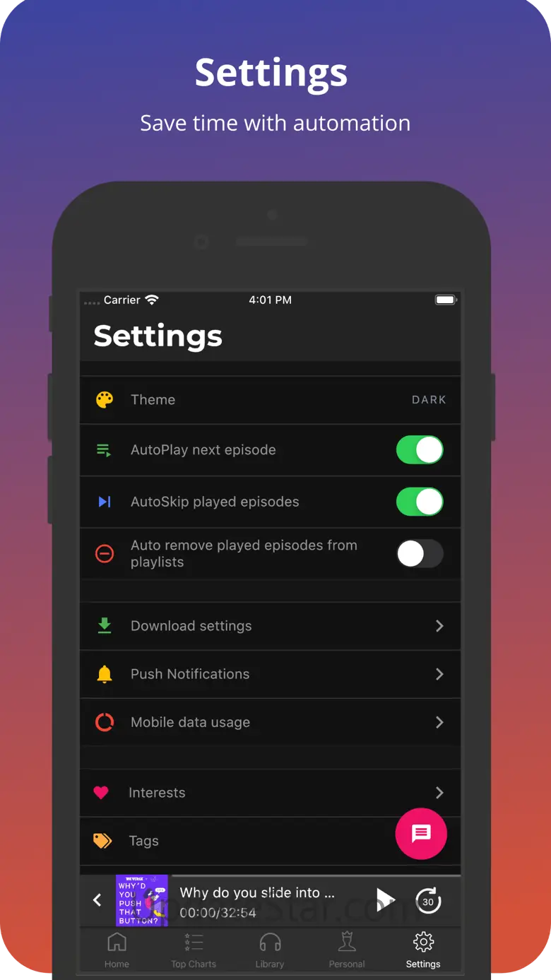 Podcast App: Podurama 5.1.3