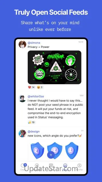 Status: Crypto Wallet, Messeng 1.20.4