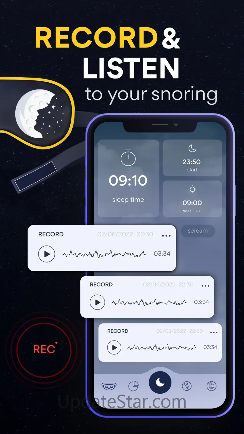 Sleep Recorder Z: snoring,talk 1.3.1