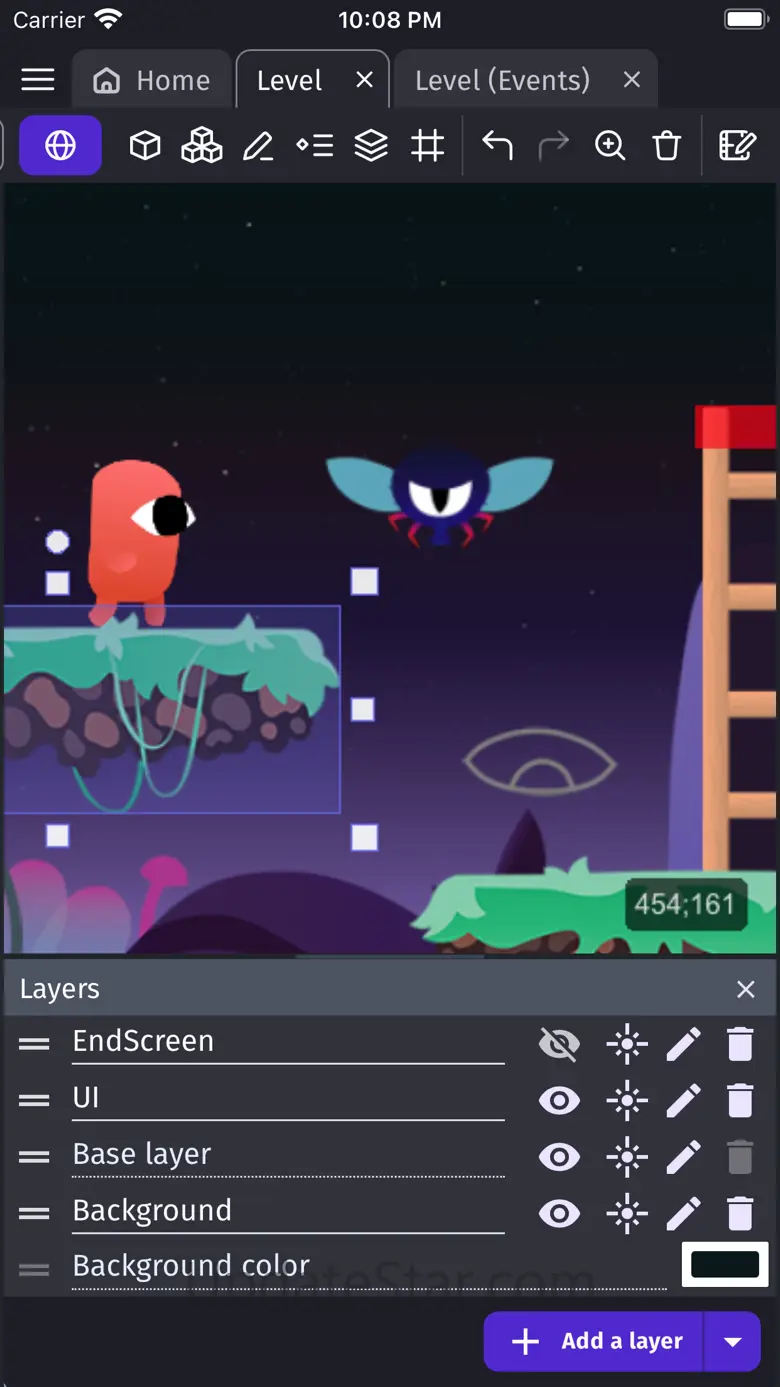GDevelop - game maker 1.0.84