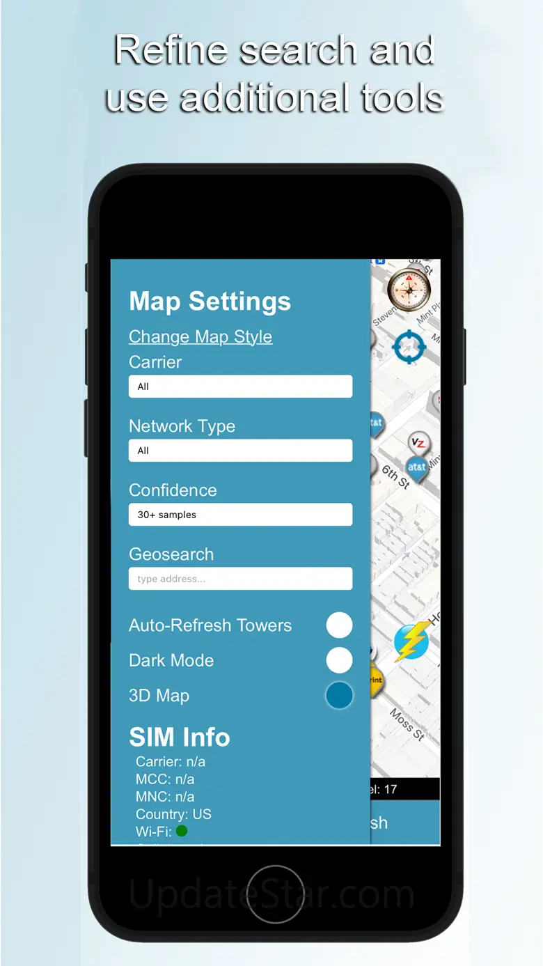Cell Network Signal Scanner 8.92