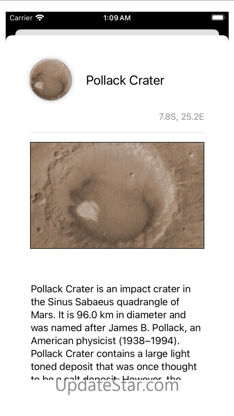 Mars Info Lite 2.15