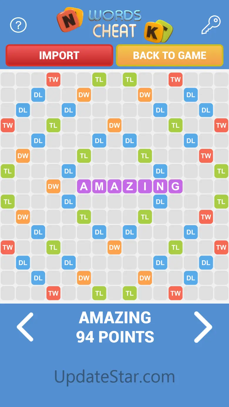 Solve Words Friends WWF Cheat 1.7.2