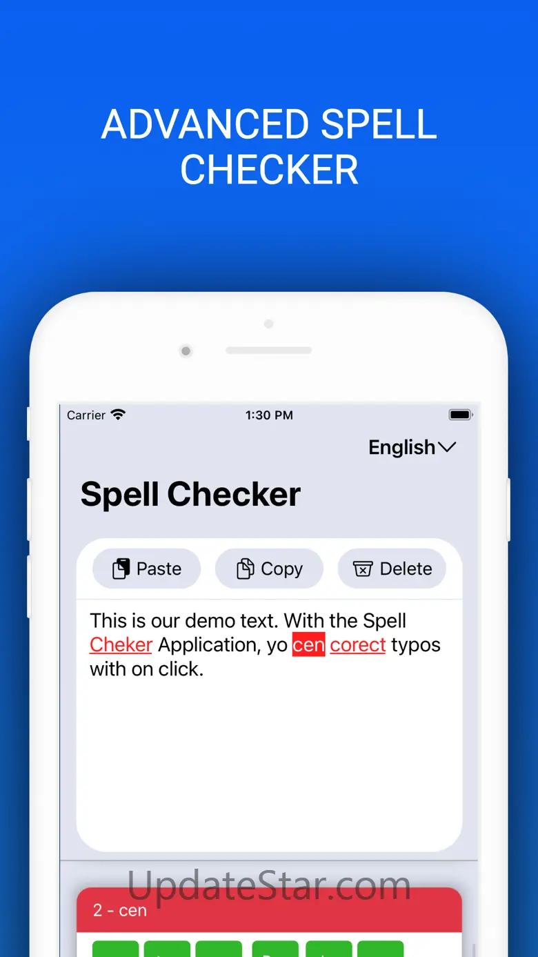 Spell Checker, Word correction 1.2