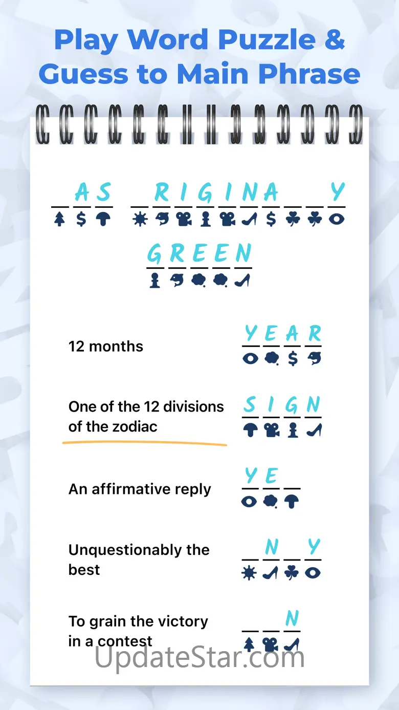 Clues and Tiles - Word Game 1.7