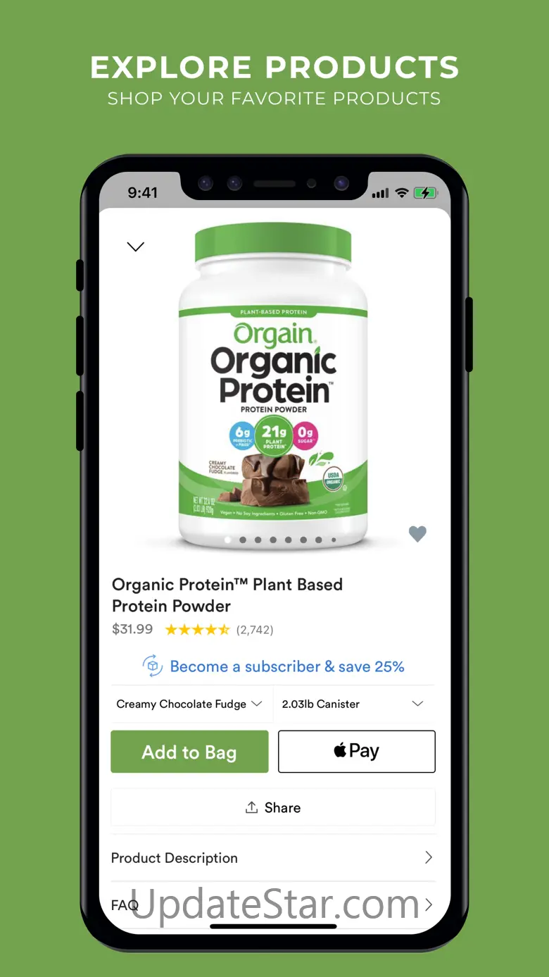 Orgain 4.9