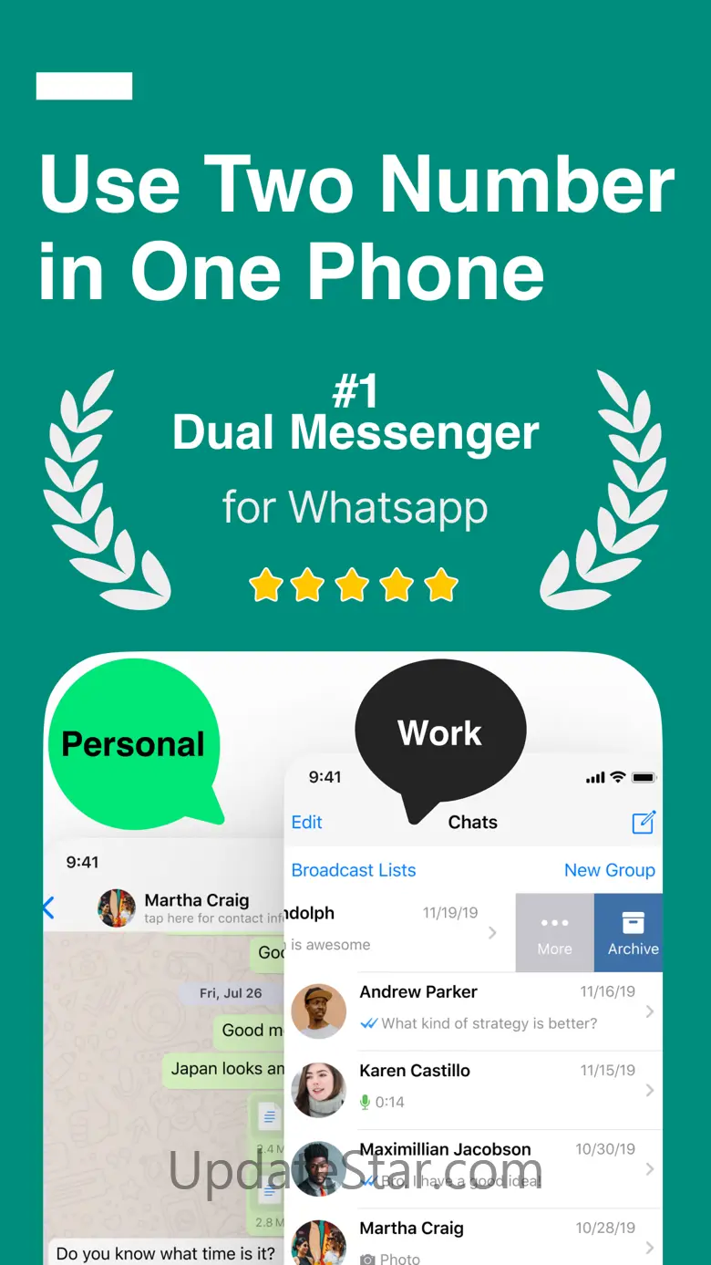 Dual Messenger for WA Web Duo 1.5