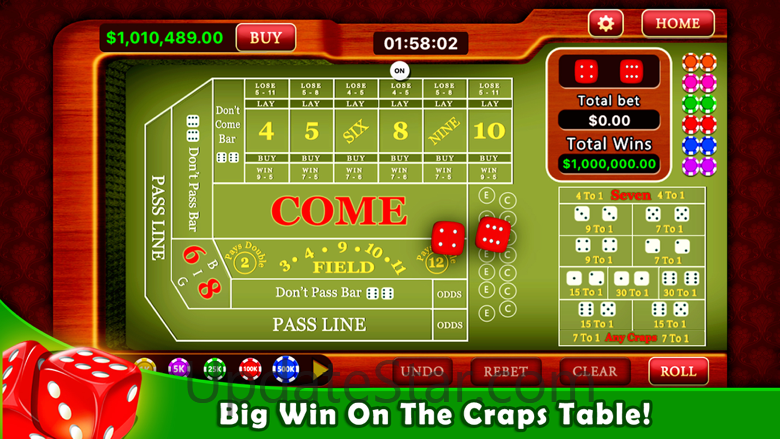 Craps Simulator 1.0