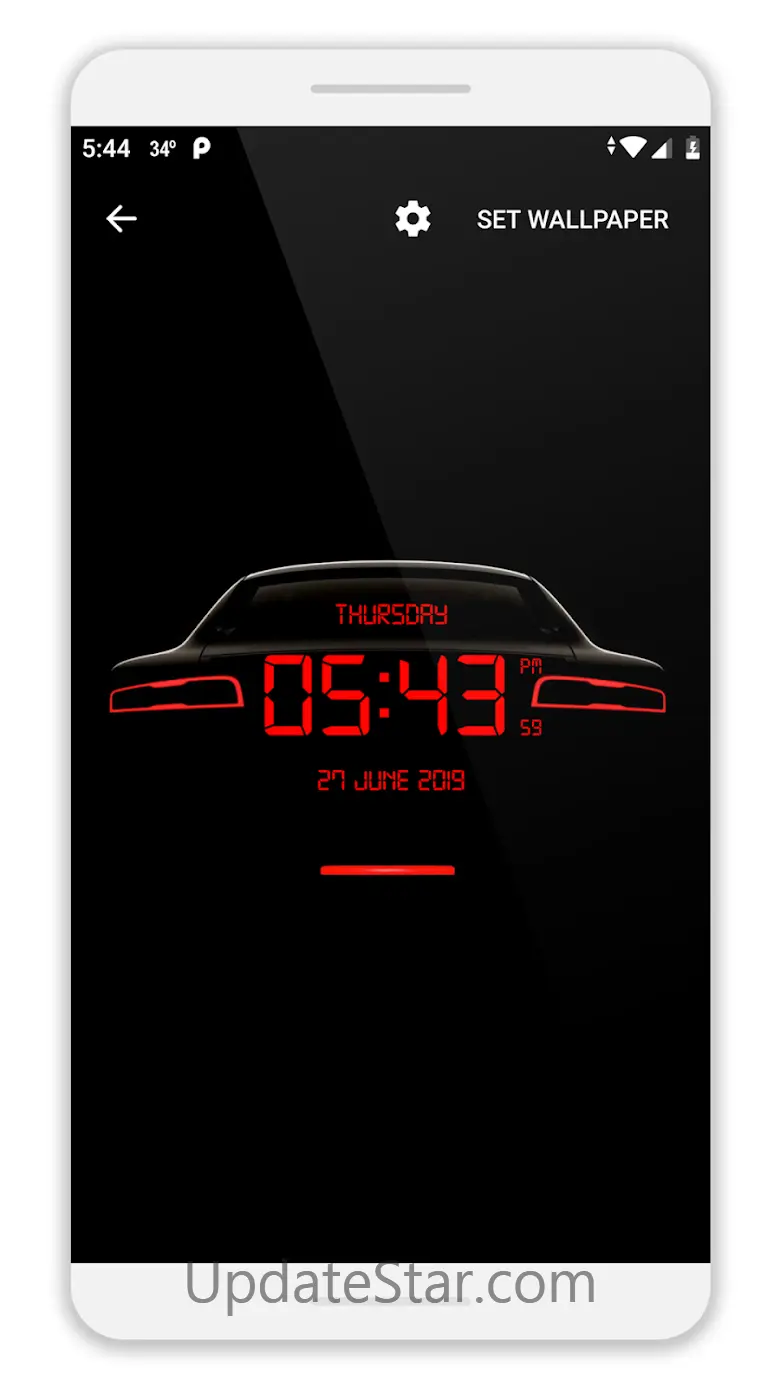 LED Digital Clock LiveWP 1.49