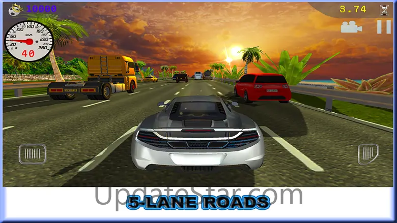 Car Racing: Traffic Goals 11.8