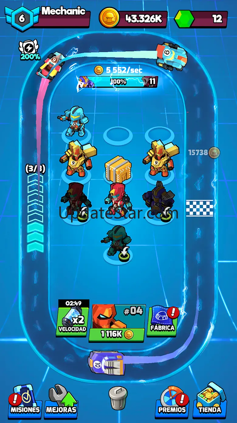 Merge Plane Robots Idle Empire 1.10.3