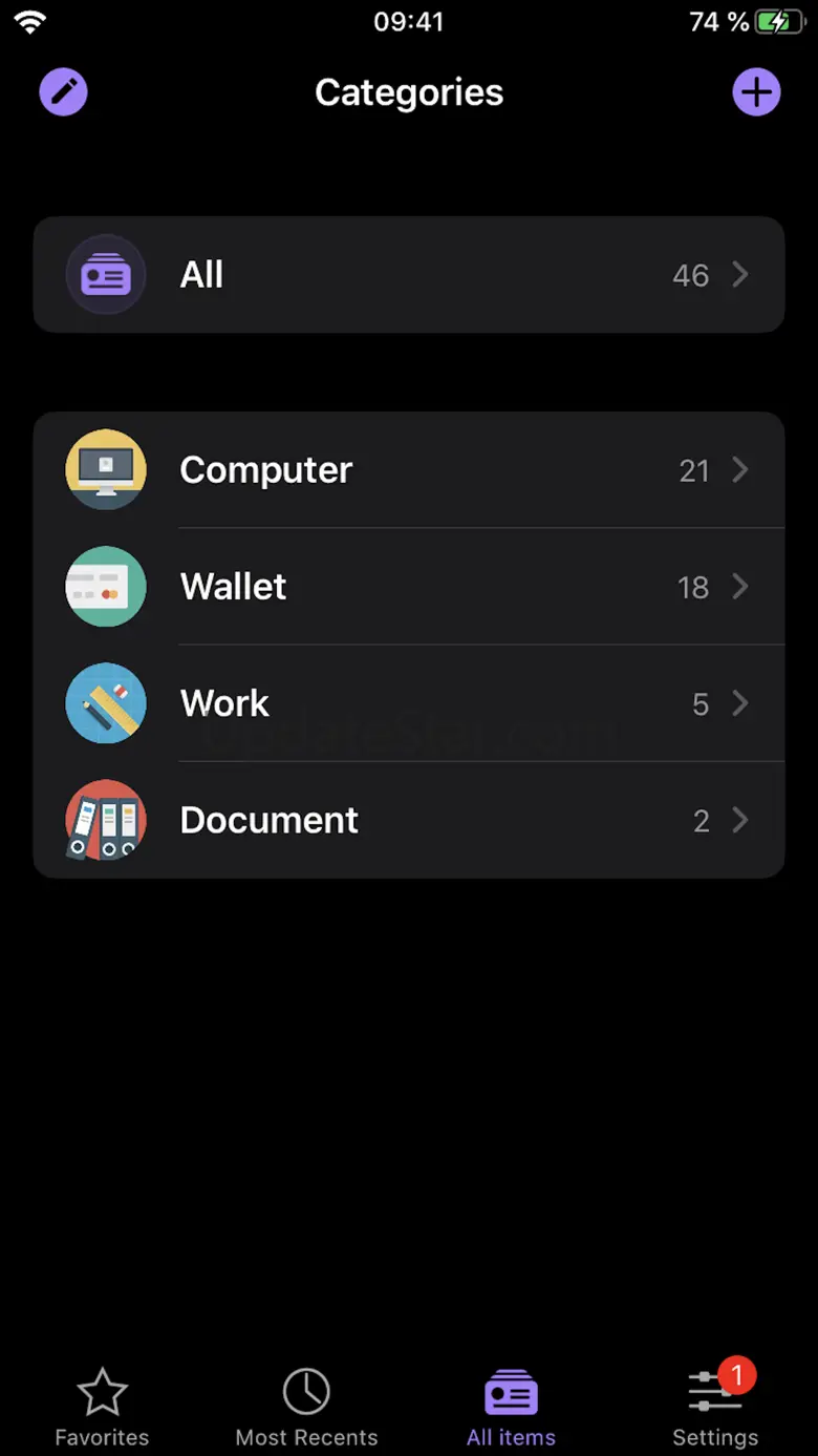 oneSafe password manager 5.2.9