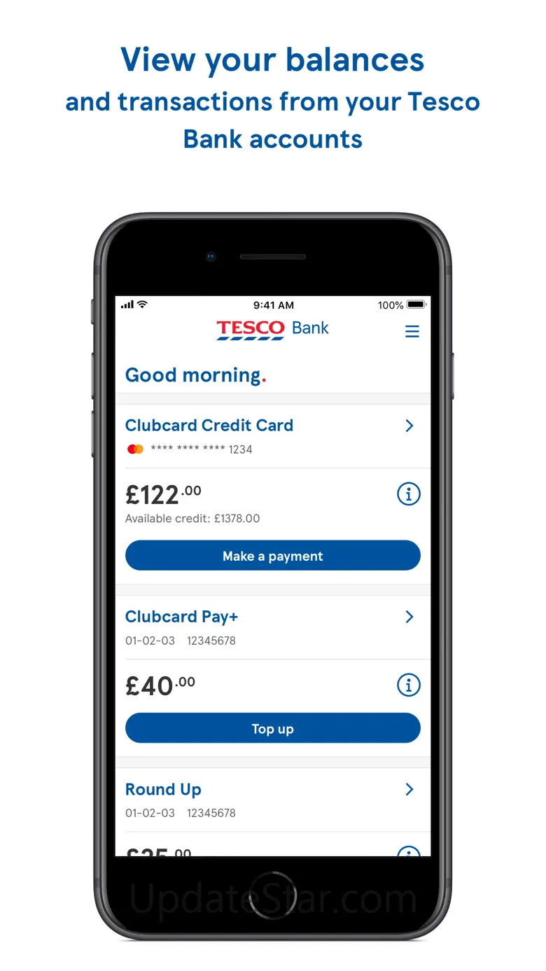Tesco Bank and Clubcard Pay+ 4.45.2