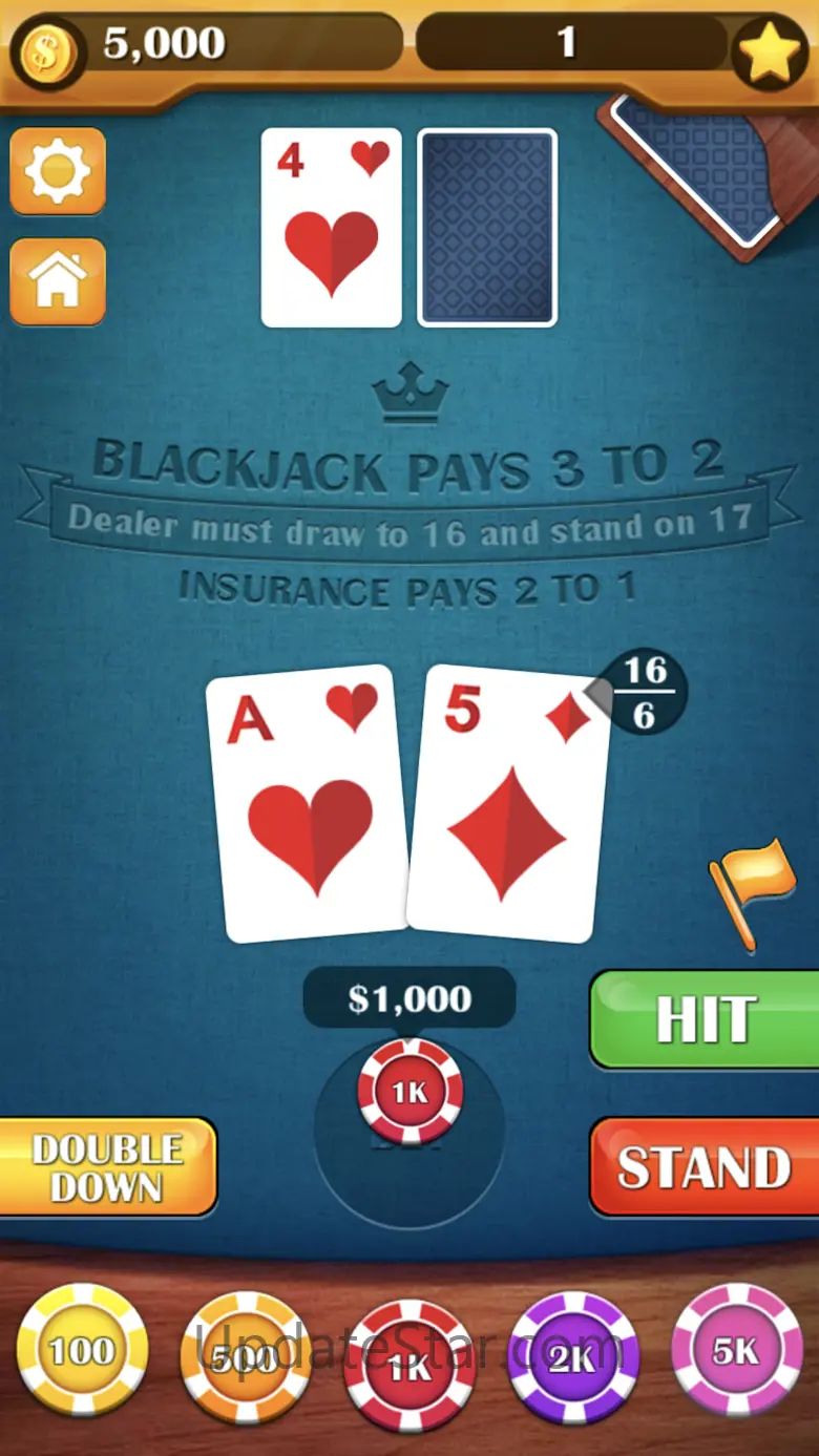 Blackjack 21! Casino Card Game 4.0
