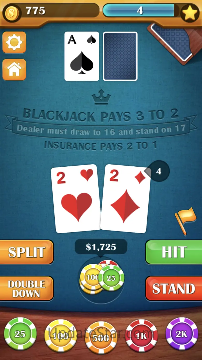 Blackjack 21! Casino Card Game 4.0